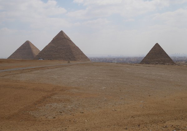 Les Pyramides de Gizeh - Khéops, Khéphren et Mykérinos. Le Sphinx